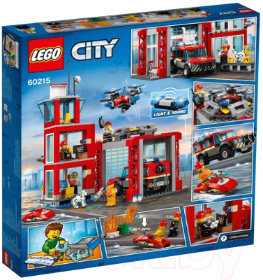 Конструктор Lego City Police Пожарное депо 60215