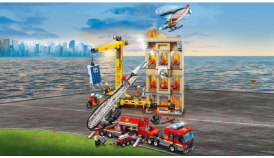 Конструктор Lego City Центральная пожарная станция 60216
