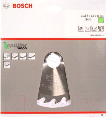 Пильный диск Bosch 2.608.640.610