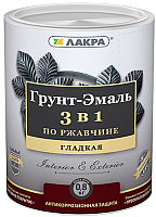 

Эмаль, По ржавчине 3 в 1
