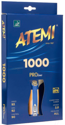 Ракетка для настольного тенниса Atemi PRO1000AN