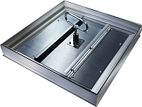 Люк напольный Revizor Квадрат Стандарт 20x20