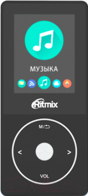 MP3-плеер Ritmix RF-4650 (4Gb, черный)