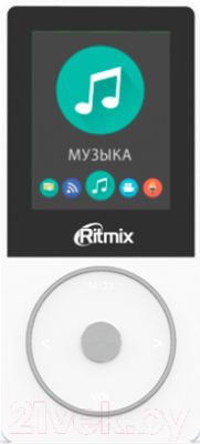 MP3-плеер Ritmix RF-4650 (4Gb, белый)