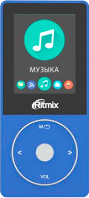 MP3-плеер Ritmix RF-4650 (8Gb, синий)