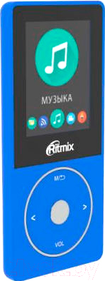 MP3-плеер Ritmix RF-4650 (8Gb, синий)