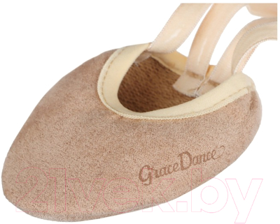 Получешки для художественной гимнастики Grace Dance 9396228 (р-р 28-29, бежевый)