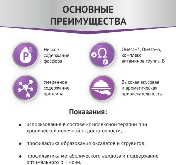 Влажный корм для кошек Мираторг Expert Renal Бережная забота о здоровье почек / 1010024063 (80г)