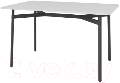 Обеденный стол Мебелик Кросс (белый)