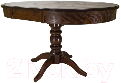 Обеденный стол Мебелик Фидея 4 раздвижной (орех)