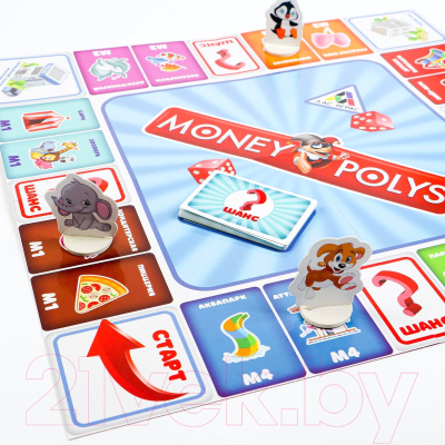 Настольная игра Лас Играс Money Polys. Kids / 4332668