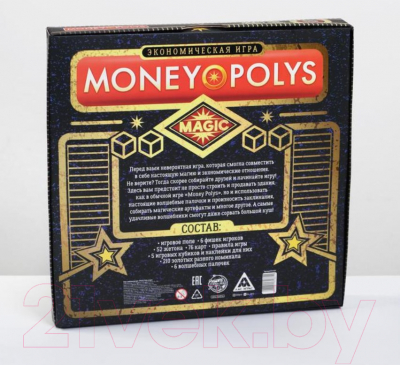 Настольная игра Лас Играс Money Polys. Magic / 4131861