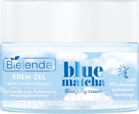 Крем для лица Bielenda Blue Matcha Увлажняющий крем-гель (50мл)