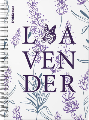 Тетрадь Erich Krause Lavender / 58329 (80л, клетка) - 