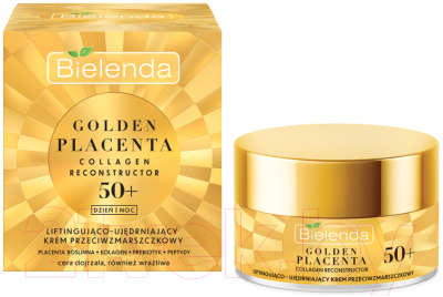 Крем для лица Bielenda Golden Placenta Подтягивающий против морщин 50+ (50мл)