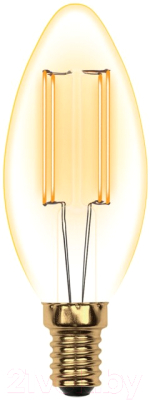 Лампа Uniel LED-C35-5W/GOLDEN/E14 GLV21GO / UL-00002396