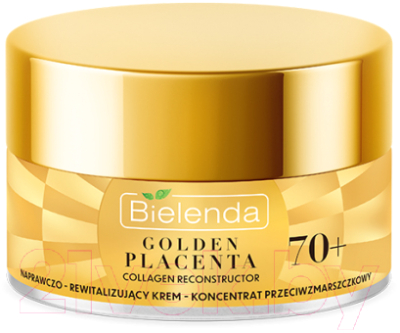 Крем для лица Bielenda Golden Placenta Восст. и ревитализирующий против морщин +70 (50мл)