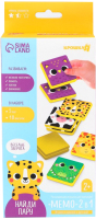 

Игра для ванной Крошка Я, Мемо-игра. Животные Африки / 7572003