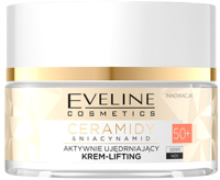 Крем для лица Eveline Cosmetics Ceramides & Niacinamide Активно укрепляющий 50+ день/ночь (50мл) - 