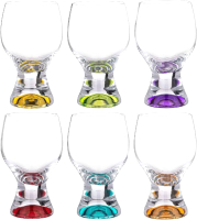 Набор бокалов Bohemia Crystalex Gina Colors 674-800 (6шт) - 