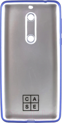 Чехол-накладка Case Deep Matte для Nokia 5 (синий, фирменная упаковка)