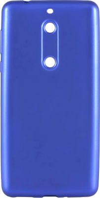 Чехол-накладка Case Deep Matte для Nokia 5 (синий, фирменная упаковка)
