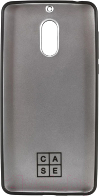 Чехол-накладка Case Deep Matte для Nokia 6 (черный, фирменная упаковка)