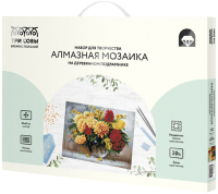

Набор алмазной вышивки Три совы, Астры / АМП3040_47585