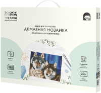 

Набор алмазной вышивки Три совы, Волки / АМП4050_47619