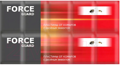 Наполнитель для фумигатора Force Guard От комаров (красный)