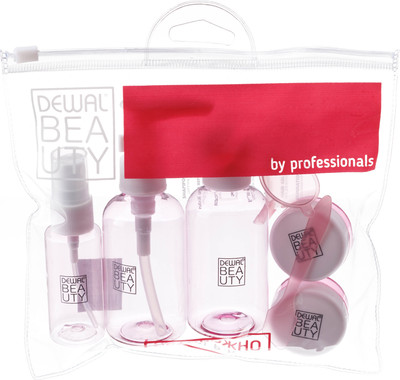 Набор флаконов для косметики Dewal Beauty / DBTS5SR - 