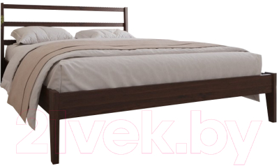 Двуспальная кровать BAMA Пиканто 3 (180x200, венге)