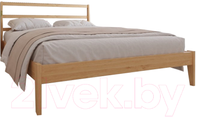 Двуспальная кровать BAMA Пиканто 3 (160x200, натуральный)