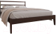 Двуспальная кровать BAMA Пиканто 3 (160x200, венге) - 