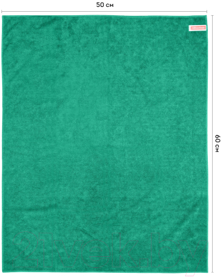 Изображение товара Салфетка хозяйственная OfficeClean Микрофибра Премиум для пола 50x60 / 320865 (зеленый)