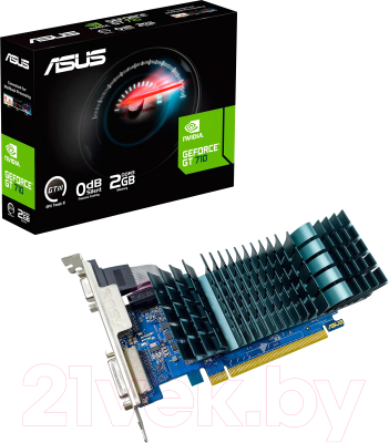 Видеокарта Asus GeForce GT 710 2GB (GT710-SL-2GD3-BRK-EVO)