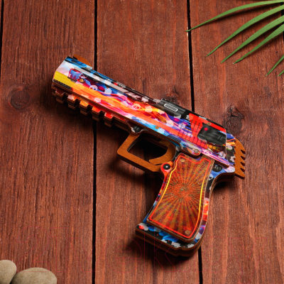 Пистолет игрушечный Дарим Красиво Пистолет-резинкострел / 7560875