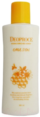 Эмульсия для лица Deoproce Hydro Enriched Honey Emulsion (380мл)
