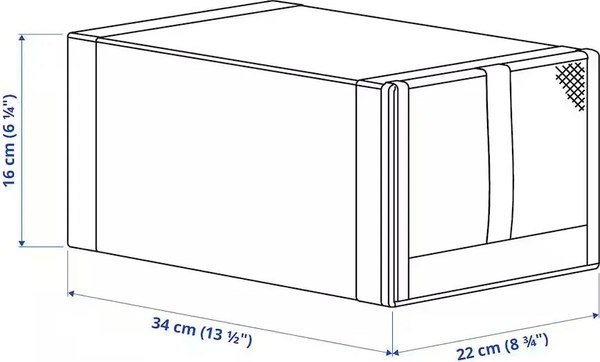 Набор коробок для хранения Ikea Скубб 804.000.04