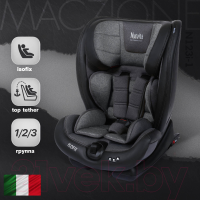 Автокресло Nuovita Maczione / N123i-1 (серый)