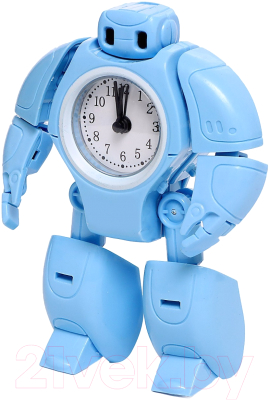 Робот-трансформер IQ Bot Будильник D622-H073A / 7516566 (голубой)