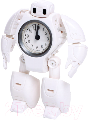 Робот-трансформер IQ Bot Будильник D622-H073A / 7516567 (белый)