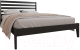 Двуспальная кровать BAMA Пиканто 5 (180x200, черный) - 