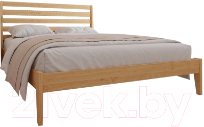 Двуспальная кровать BAMA Пиканто 5 (160x200, натуральный)