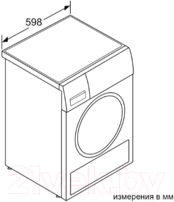 Сушильная машина Bosch WTH85V0GPL