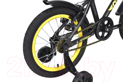 Изображение товара Детский велосипед STARK Foxy 16 2022 (желтый/черный)