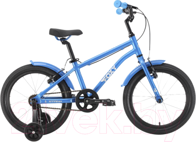 Изображение товара Детский велосипед STARK Foxy 18 2022 (голубой/серебристый)