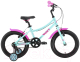Миниатюра изображения товара Детский велосипед STARK Foxy 16 2022 (бирюзовый/розовый)