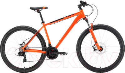 Велосипед STARK 22 Hunter 27.2 HD (16, оранжевый/черный)