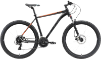 Велосипед STARK Router 27.3 HD 2022 (18, чёрный/оранжевый) - 
